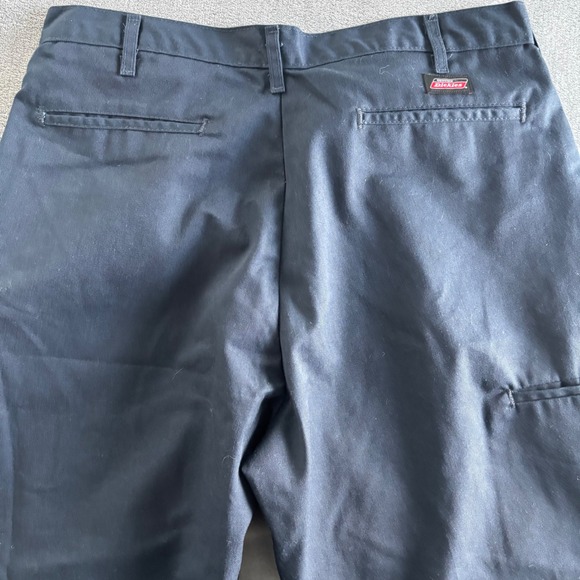 Dickies Cargo Pants Double Knee Work Utility Pants Navy Blue 36x29 - Picture 7 of 11